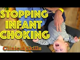 Stop an Infant Choking - Paediatric First Aid - Dr Gill