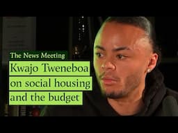 "Far too many people don't have a place they can call home" | Kwajo Tweneboa on The News Meeting