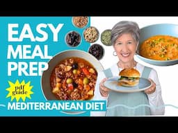 6 Easy Mediterranean Diet Recipes for Fall | mediterranean diet meal plan + PDF