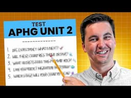 Want to Your Ace APHG Unit 2 Test? Watch This