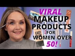 Testing VIRAL Makeup Products That Everyone Is Talking About in 2024! AMAZING for Women Over 50!