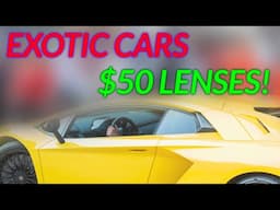 Taking Pics of $100,000+ Cars with $50 Nikon Lenses