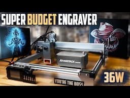 The Cheapest 36W Laser Engraver | Atomstack X30 Pro