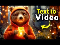 Best FREE AI Text To Animated Video Generator | Make Money With AI 2024