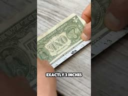 Use a Dollar Bill as a Ruler!