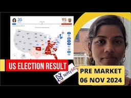 "US Election result day"  Pre-Market Report - Nifty & Bank Nifty 06 Nov  2024 Range, Analysis