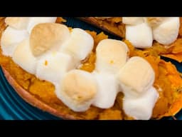 Twice Baked Sweet Potatoes