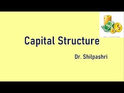 capital structure - Meaning