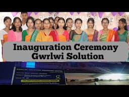 Inauguration Ceremony of Gwrlwi Solution Coaching Institute 2024