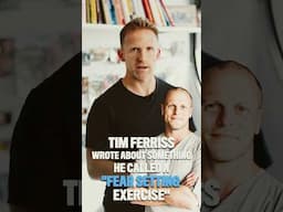 Tim Ferriss Fear Setting Exercise