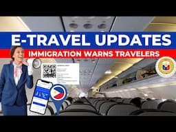 E-TRAVEL UPDATES: YOU MUST DO THIS FIRST BEFORE YOU CAN REGISTER | PHILIPPINE TRAVEL UPDATE 2024