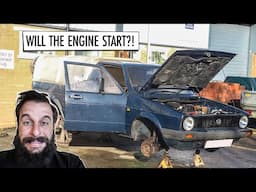 Will The Engine Run?! | VW Caddy Restoration