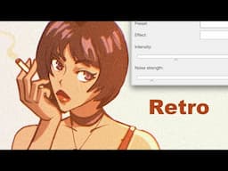 Retro Style Filter - Overview Clip Studio Paint 3.0