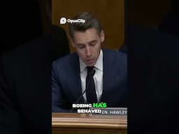 Senator Hawley GRILLS Biden Admin