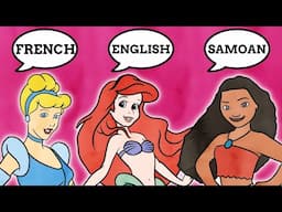 Disney Princesses' Real Languages