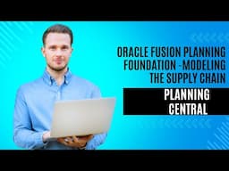 fusion planning Foundation| Modeling  your supply chain| Oracle cloud SCM Training|cloud erp