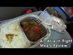 Air Asia X In-flight Meal Review - Melbourne to Kuala Lumpur