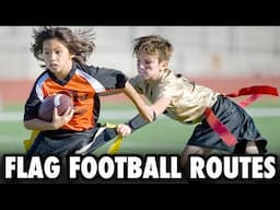 Flag Football Receiver Routes