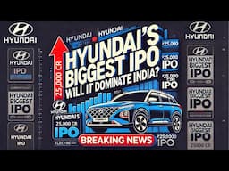 Hyundai’s ₹25,000 CR IPO: What’s Next for India’s 2nd Largest Car Maker | MBA Business Case Study