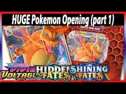 Huge Pokemon Opening | Hidden Fates, Shining Fates, plus Vivid Voltage (Part 1)