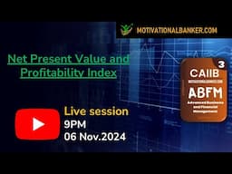 🔴CAIIB-ABFM Live Class -06 Nov. 2024 @9 PM