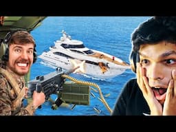 Destroy the $10 Million Boat @MrBeast