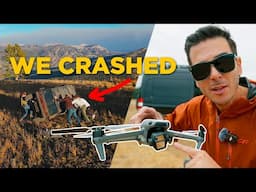 The DJI Air 3S at 10,000ft and WE CRASHED