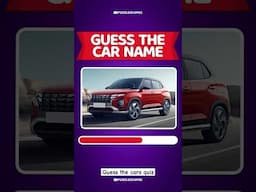 Guess the cars quiz | Identify the famous Indian cars 2024 #carsquiz #cars #quiz