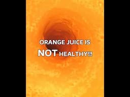 Orange juice is NOT healthy. The truth about #orangejuice