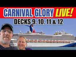 LIVE from Carnival Glory with Tall Man's Cruise Adventures!!!