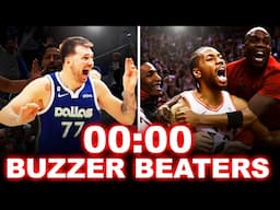 🚨 Top 15 Legendary NBA Buzzer Beaters of All Time | Unbelievable Shots!