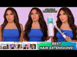 Ultimate Hair Transformation: Irresistible Me Hair Extensions & Beachwaver Wand