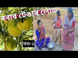 ৰবাব টেঙাৰ লোভ/Assamese Comedy Video/খণ্ড-১