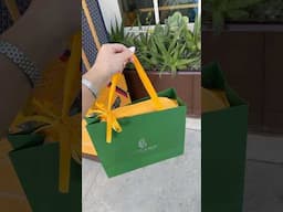 unboxing my first goyard bag! #handbags