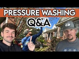 Pressure Washing Business Q&A (Spooky Halloween Theme)