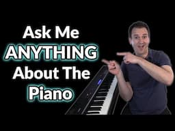 Live Q&A With Jonny May 🎹 Your Piano Questions Answered!