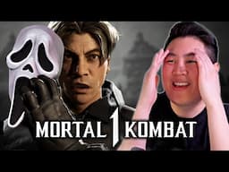 MORTAL KOMBAT 1 - GHOSTFACE FACE REVEALED & STORY ENDING!! [REACTION]