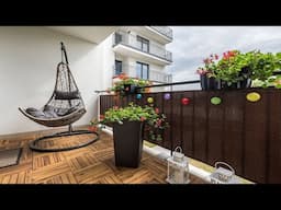 TOP! 100+ BALCONY FURNITURE DESIGN FOR SMALL SPACES IDEAS | OUTDOOR FURNISH FOR SMALL APARTMENT HOME