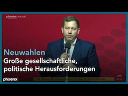 Lars Klingbeil zur SPD-Kanzlerkandidatur am 22.11.24