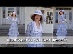 Sewing a 1920s day dress