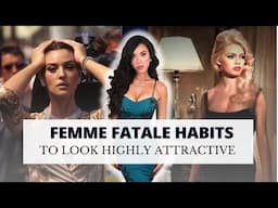 Femme Fatale Beauty Habits to Always Look Highly ATTRACTIVE