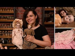 Unboxing my Christmas Bru doll! And many more antique finds)