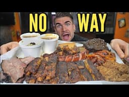 I Tried to Eat The BIGGEST BBQ CHALLENGE IN LAS VEGAS  | Joel Hansen Raw