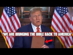 We Are Bringing The Bible BACK To America! Donald J. Trump President-elect speech