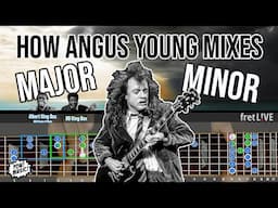 Angus Young's ICONIC SOLO on "You Shook Me All Night Long" Guitar Lesson with TAB & fretLIVE - AC/DC