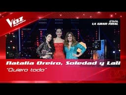 Natalia Oreiro, Soledad y Lali - “Quiero todo” - Final - La Voz Argentina 2022