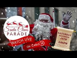 Hamilton Santa Claus Parade LIVE on @c14hamilton #hamont #santaclausparade