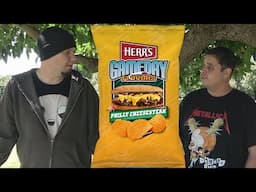 Herr's Gameday Flavors Philly Cheesesteak Potato Chips Review