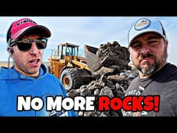 We Spent an ENTIRE Week Moving Rocks!