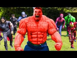 Red Hulk VS The Avengers!